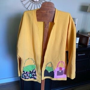 Vintage‎ Handmade Purse Cardigan